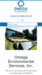 Mobile Screenshot of omegaenv.com